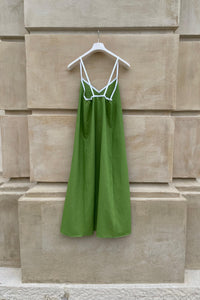 Kleid „Linnea“ in Matcha