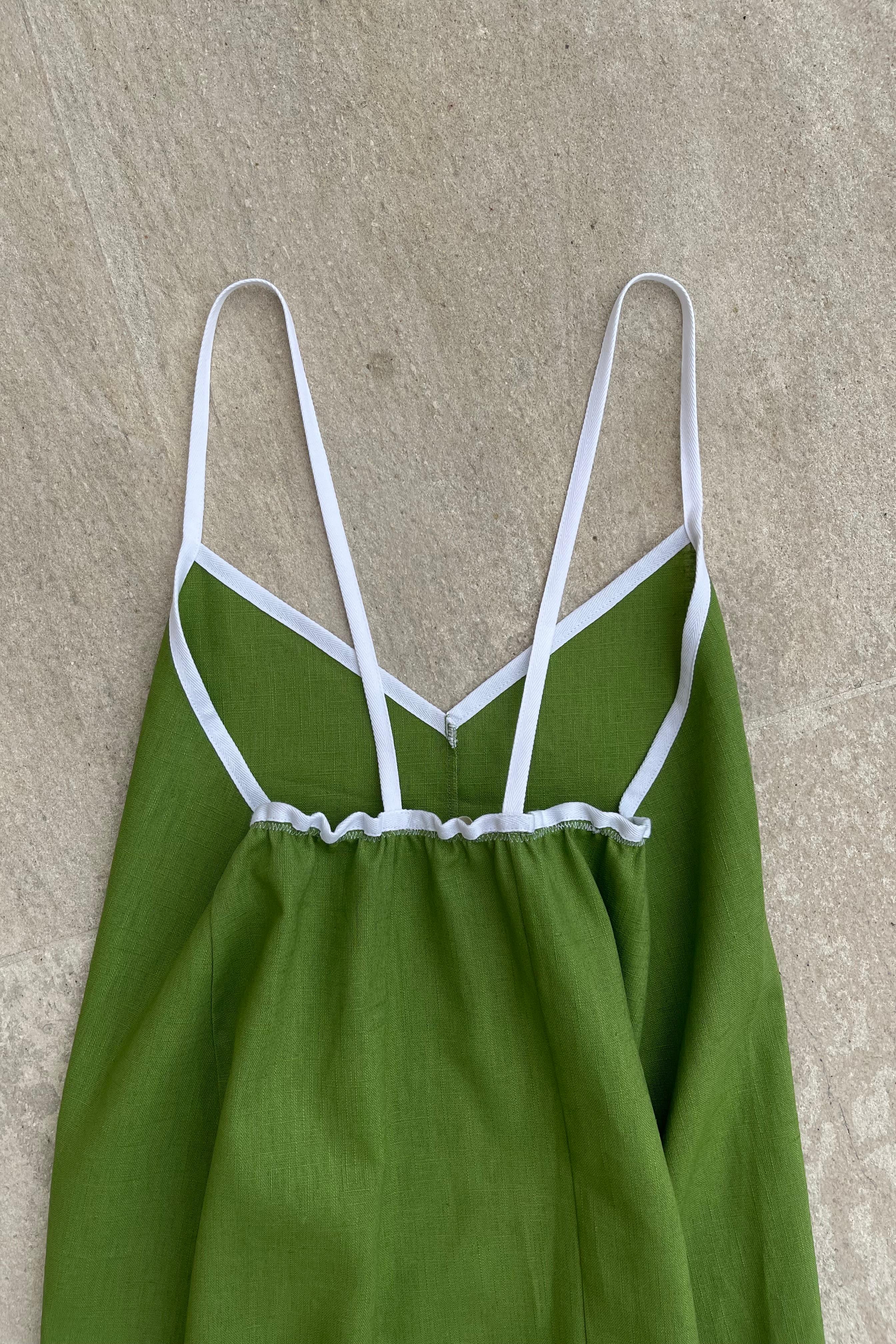 Kleid „Linnea“ in Matcha