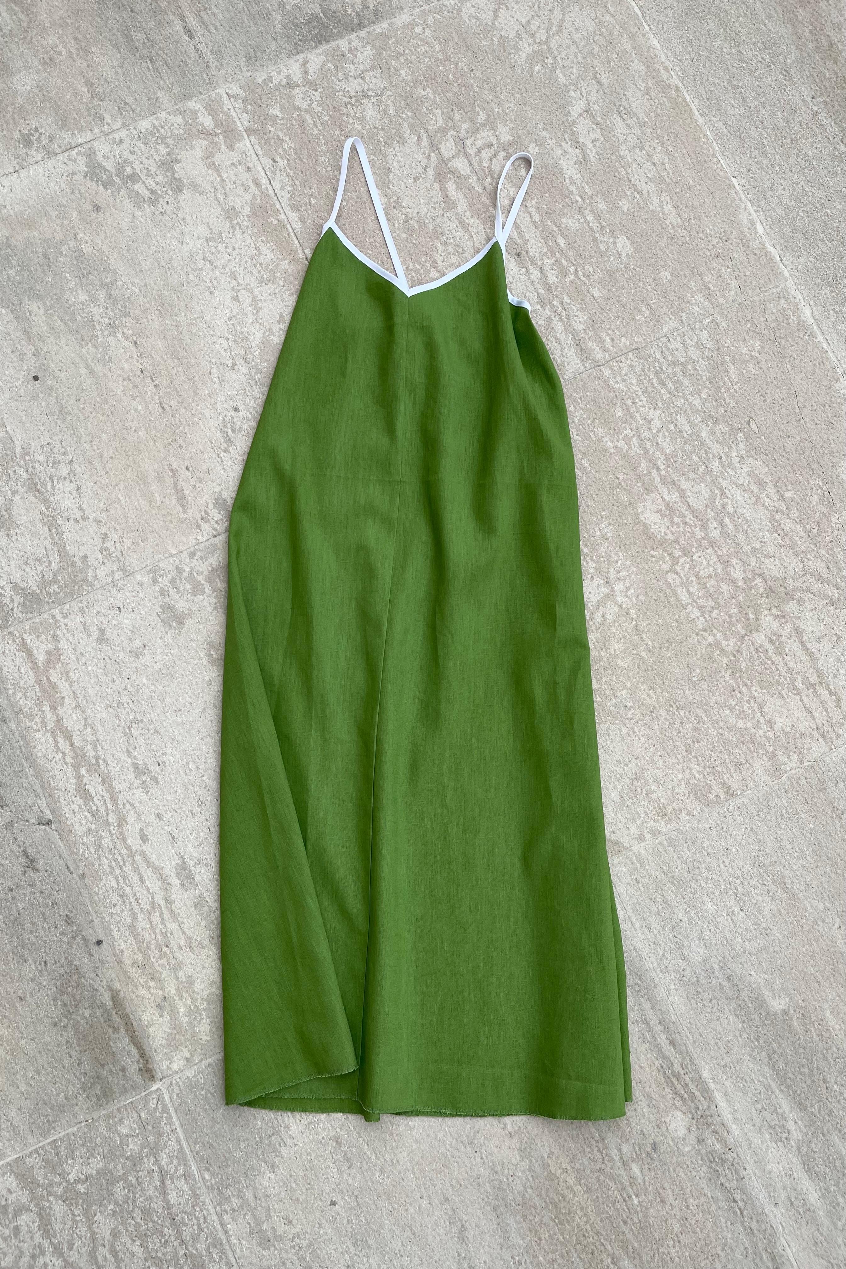 Kleid „Linnea“ in Matcha