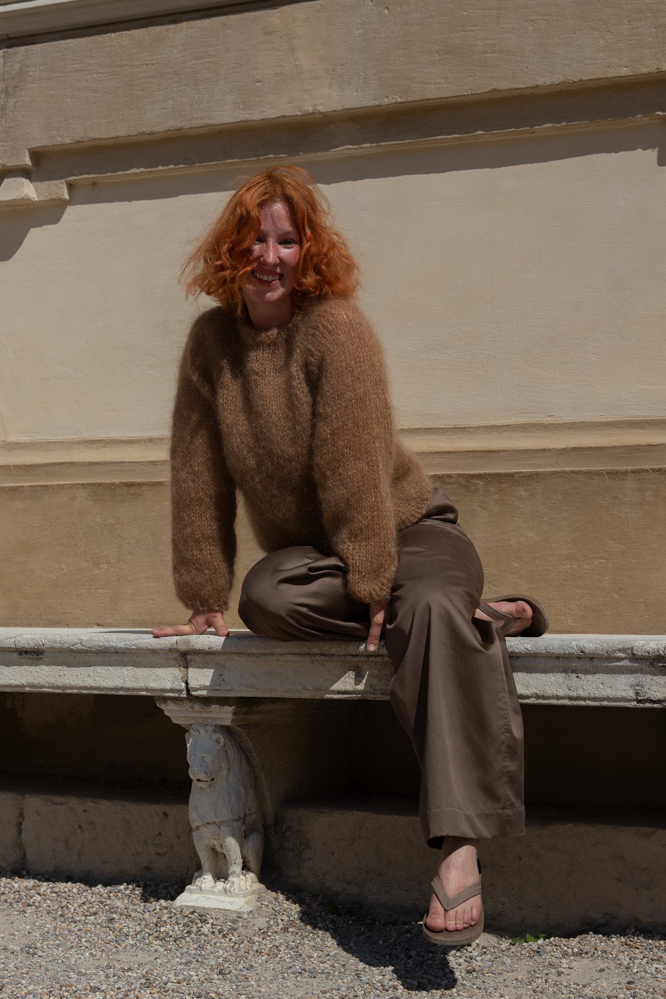 Pullover "Sofi" in Karamell