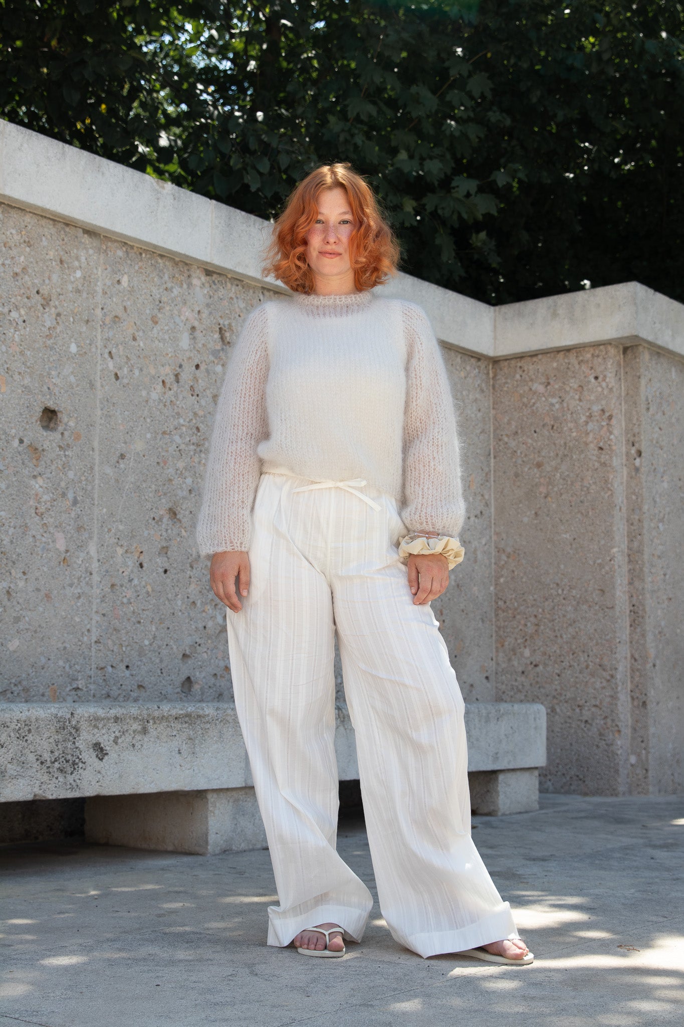 Pullover "Sofi" in Auster