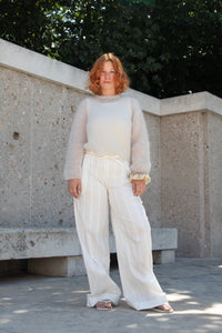 Pullover "Sofi" in Auster