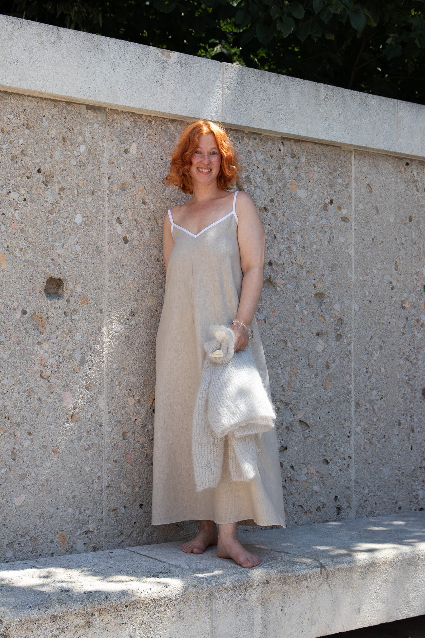 Kleid "Linnea" in Sand