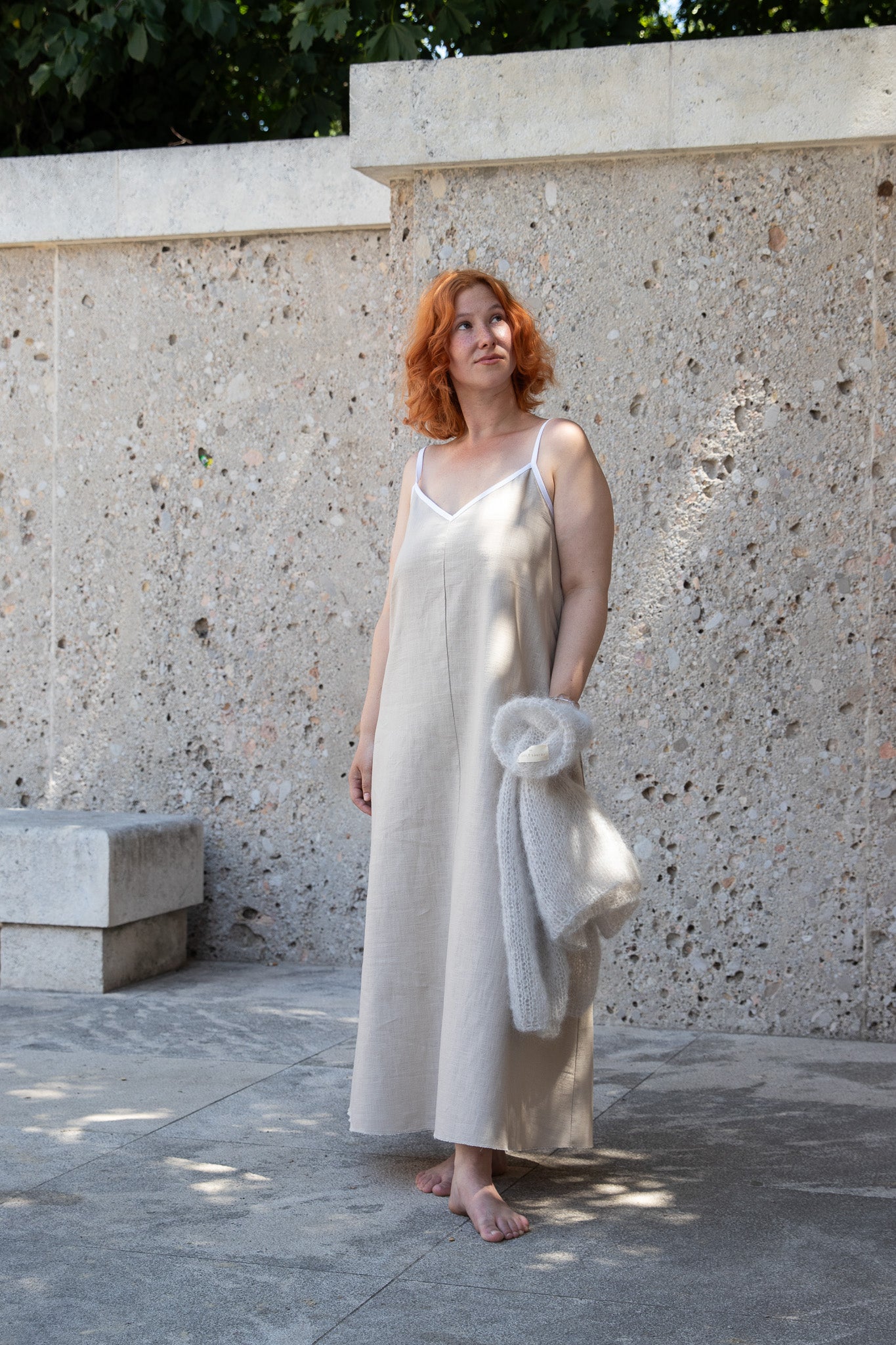 Kleid "Linnea" in Sand